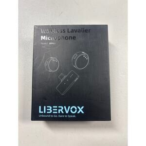 NIB RIBIU LIBERVOX Wireless Lavalier Microphone WM01 For Iphone Android PC